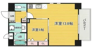 ライフタウンIII【7階】の間取り