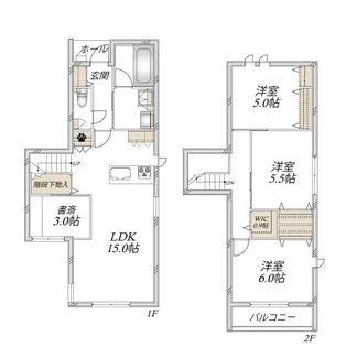 なのはな小路IIIの間取り
