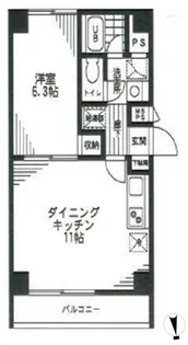 aterier de C&K【4階】の間取り