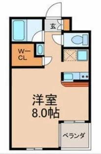 La Florence(ラフローレンス)【3階】の間取り