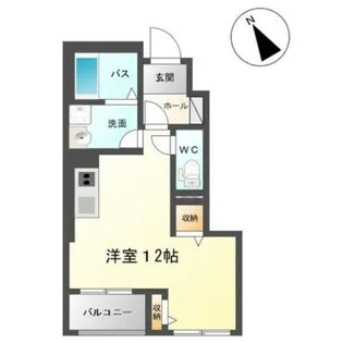 カシェット【1階】の間取り