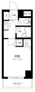 シンシア東高円寺【4階】の間取り