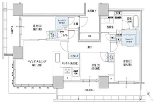 Brillia Tower 浜離宮 ブリリアタワー浜離宮【28階】の間取り