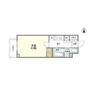コンフォリア桜上水【1階】の間取り