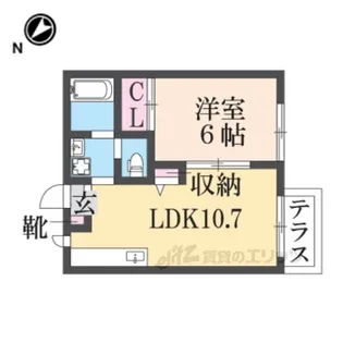 キャロットハウス【2階】の間取り