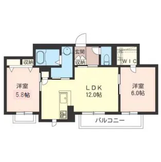 Grace court【SHM】【3階】の間取り
