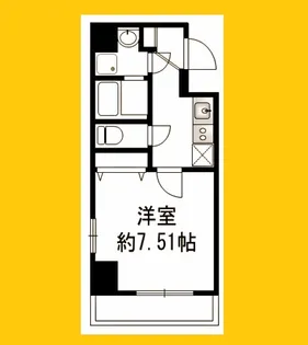 Paulownia Valley Take4 西横浜【4階】の間取り