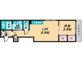 GRANDIR FOREST【3階】の間取り