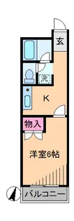 オーシャンハイツ【3階】の間取り