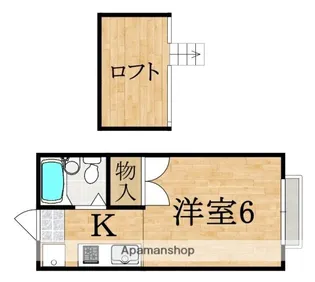 エステートピア今井パートII【2階】の間取り