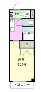 成増プラザA【4階】の間取り