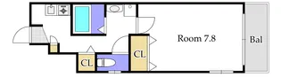 Crest【2階】の間取り