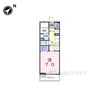グリュック【2階】の間取り