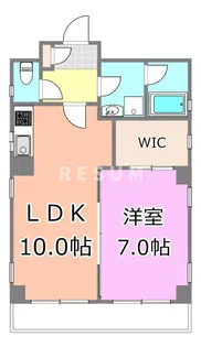 フェリークス院内【3階】の間取り