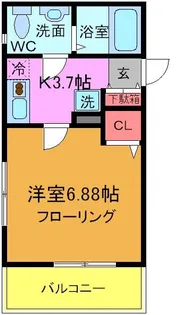 セトルY【1階】の間取り