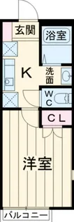 アーカスKVI【1階】の間取り
