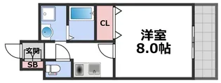 ヒルズR&A【8階】の間取り