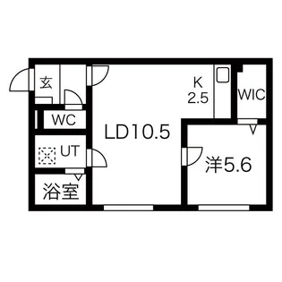 富丘ベース【1階】の間取り