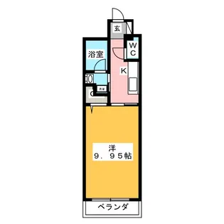 パラッツォ・スペチアーレ【2階】の間取り