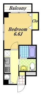 アルヴィータ舞浜【2階】の間取り