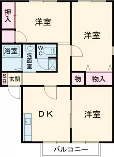 オルジュハイツ【2階】の間取り