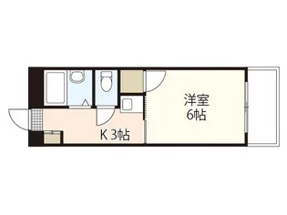 ピープルタウン八幡【4階】の間取り