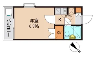 ニューウェル【1階】の間取り