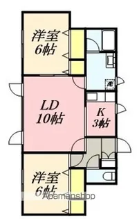 コートラルゴK【2階】の間取り