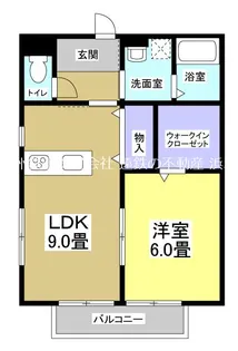 グロワールC【1階】の間取り
