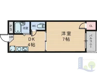 アピア幸和【2階】の間取り