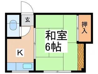 アサノ荘【2階】の間取り