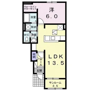 エテルノD【1階】の間取り