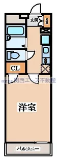 レオパレスWindII【2階】の間取り