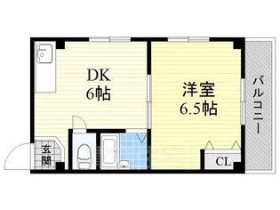 ポートパレス磯路【2階】の間取り