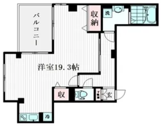 山の手六番館【4階】の間取り