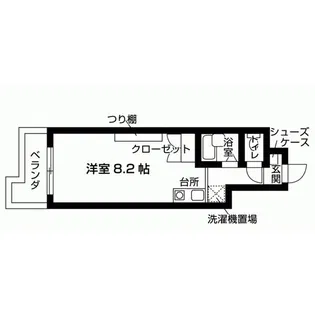 Aphrodite(アフロディーテ)【5階】の間取り