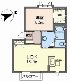 シャルム将監【2階】の間取り