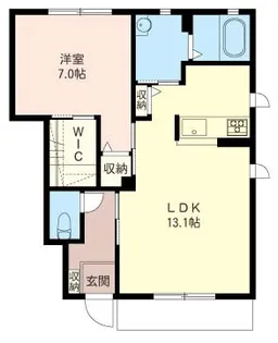シャロン港南台【1階】の間取り