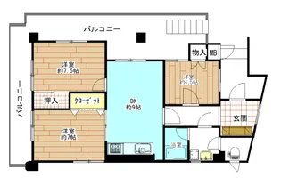 ラ・ビスタ【4階】の間取り