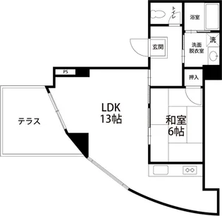 GARDEN HILL【4階】の間取り