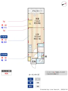 OPUS中野坂上【2階】の間取り