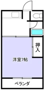 レモンハイツ【2階】の間取り