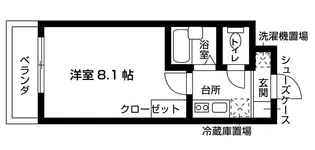 セルシオン池下【4階】の間取り