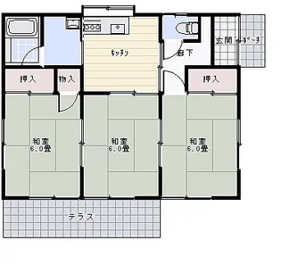 群馬県高崎市金古町【一戸建】の間取り