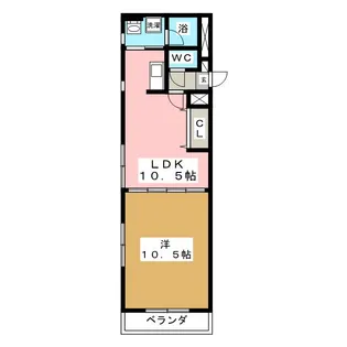 板橋ビル【3階】の間取り