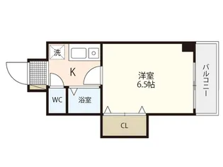 コーポ倉本【4階】の間取り