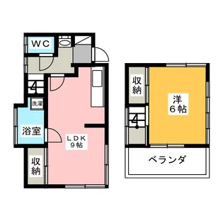 埼玉県富士見市上沢2【一戸建】の間取り