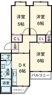 アムール【2階】の間取り