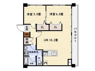 神田橋ビル【2階】の間取り