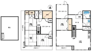 シャトレ小川の間取り